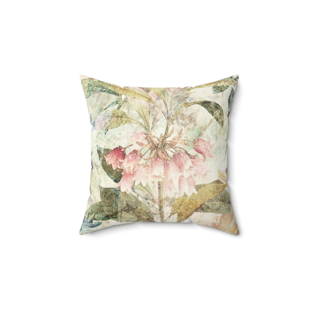 Luxury Faux Suede Pillow - Faded Fresco
