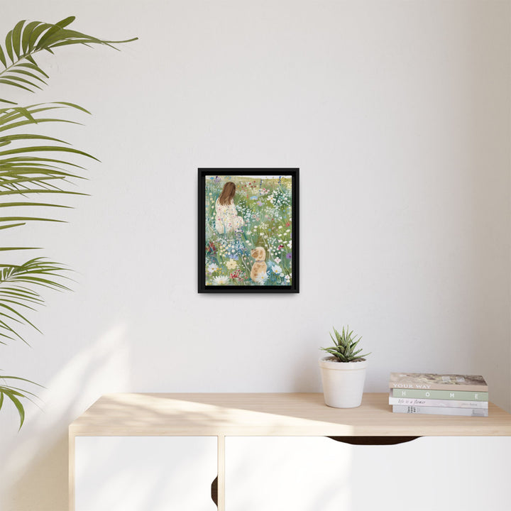 Canvas Wall Art - Sustainably Made Framed Wall Art - In the Meadow