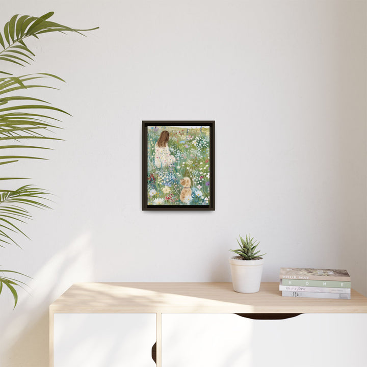Canvas Wall Art - Sustainably Made Framed Wall Art - In the Meadow