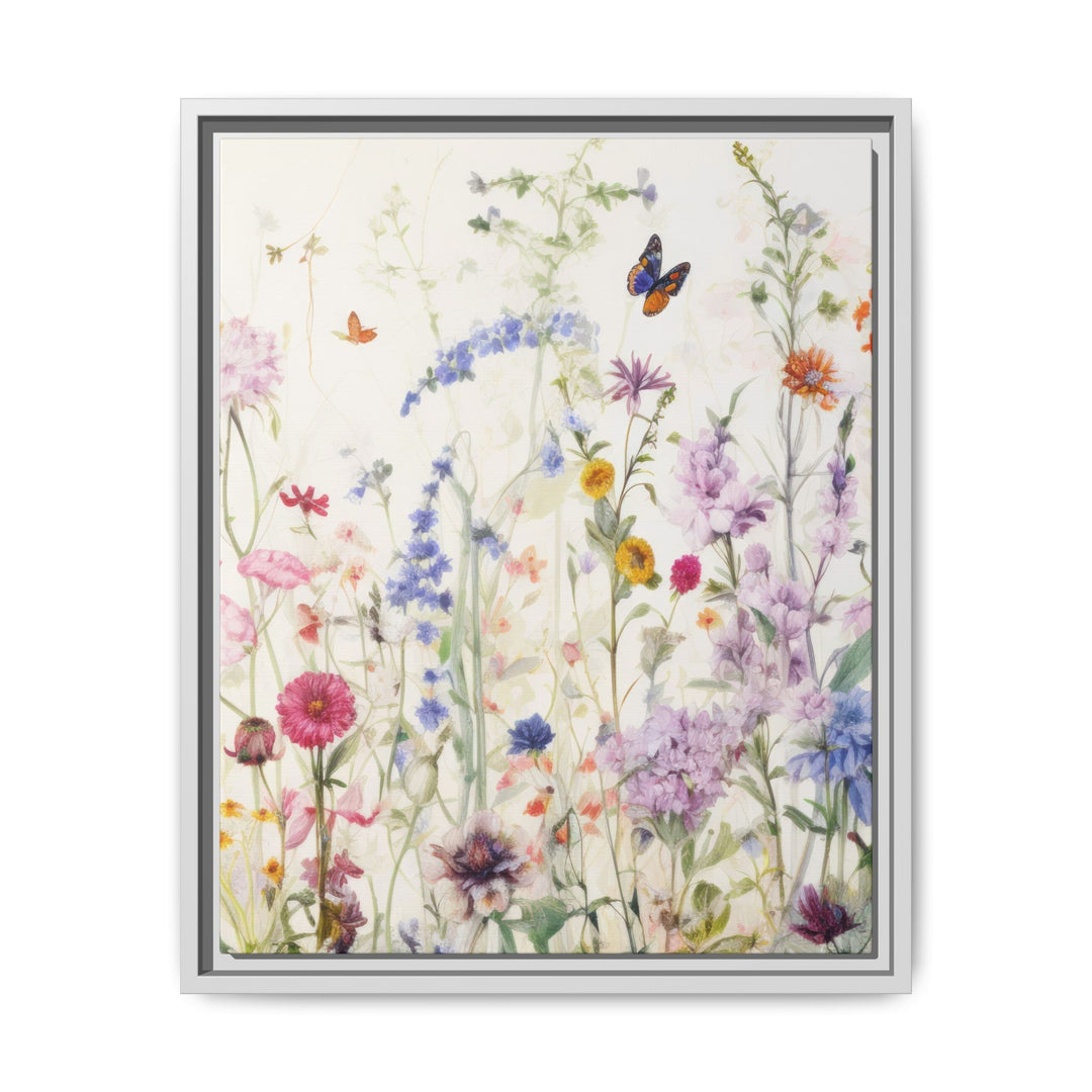 Canvas Wall Art - Sustainably Made Framed Wall Art - Soft Meadow pt.2