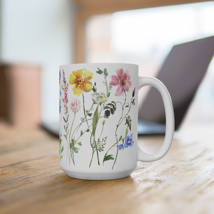 Mug 15oz - BPA-free - Summer Meadow
