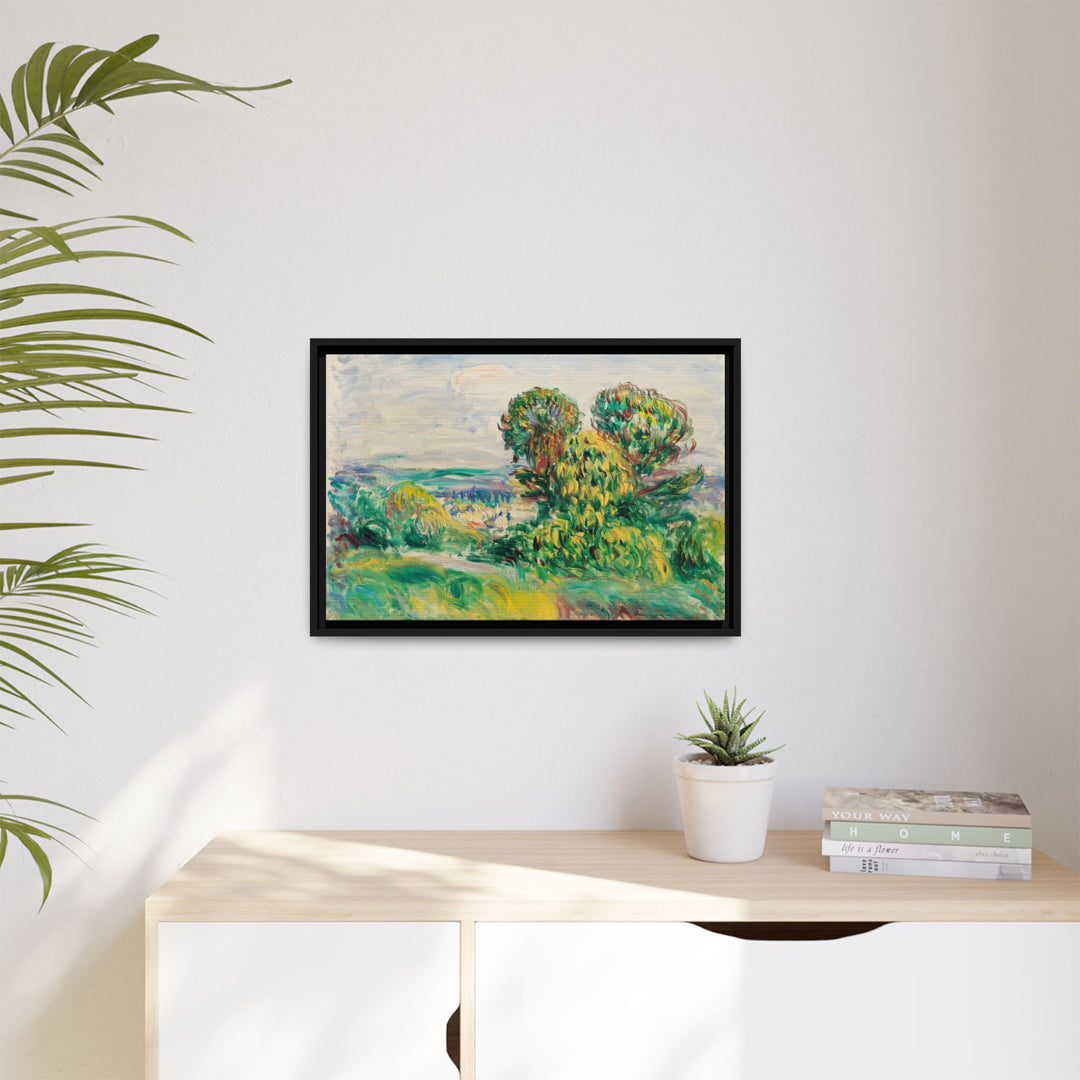 Canvas Wall Art - Sustainably Made Framed Wall Art - Summer Landscape