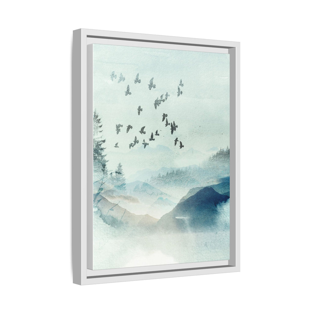 Canvas Wall Art - Sustainably Made Framed Wall Art - Morning Birds