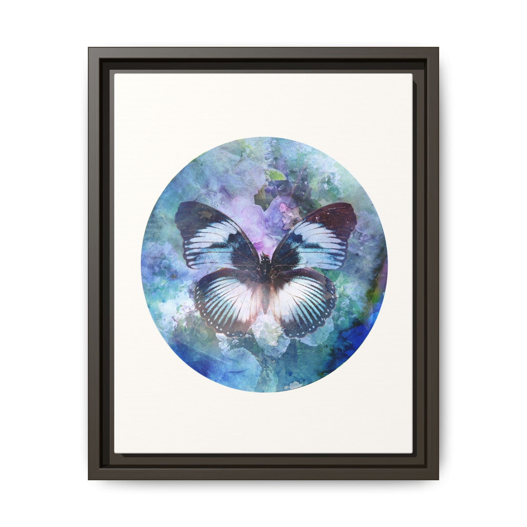 Canvas Wall Art - Sustainably Made Wall Décor - Lilac Butterfly