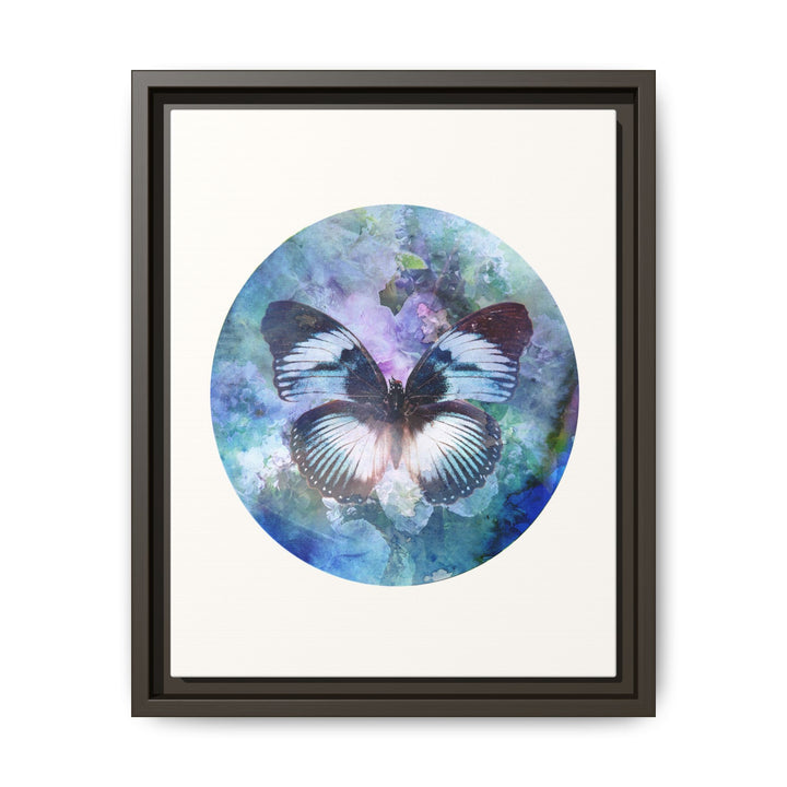Canvas Wall Art - Sustainably Made Wall Décor - Lilac Butterfly