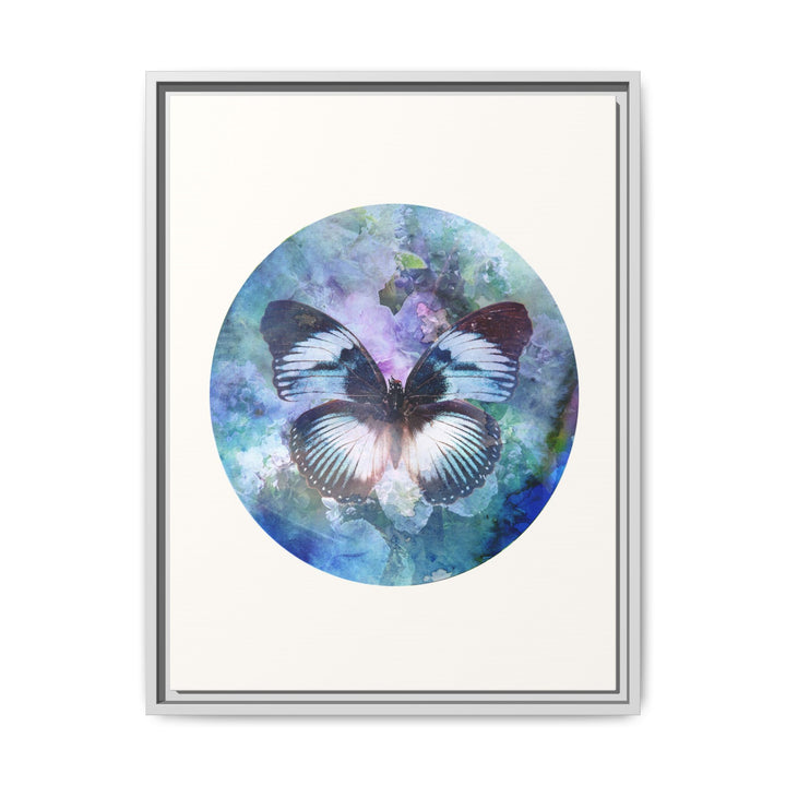 Canvas Wall Art - Sustainably Made Wall Décor - Lilac Butterfly
