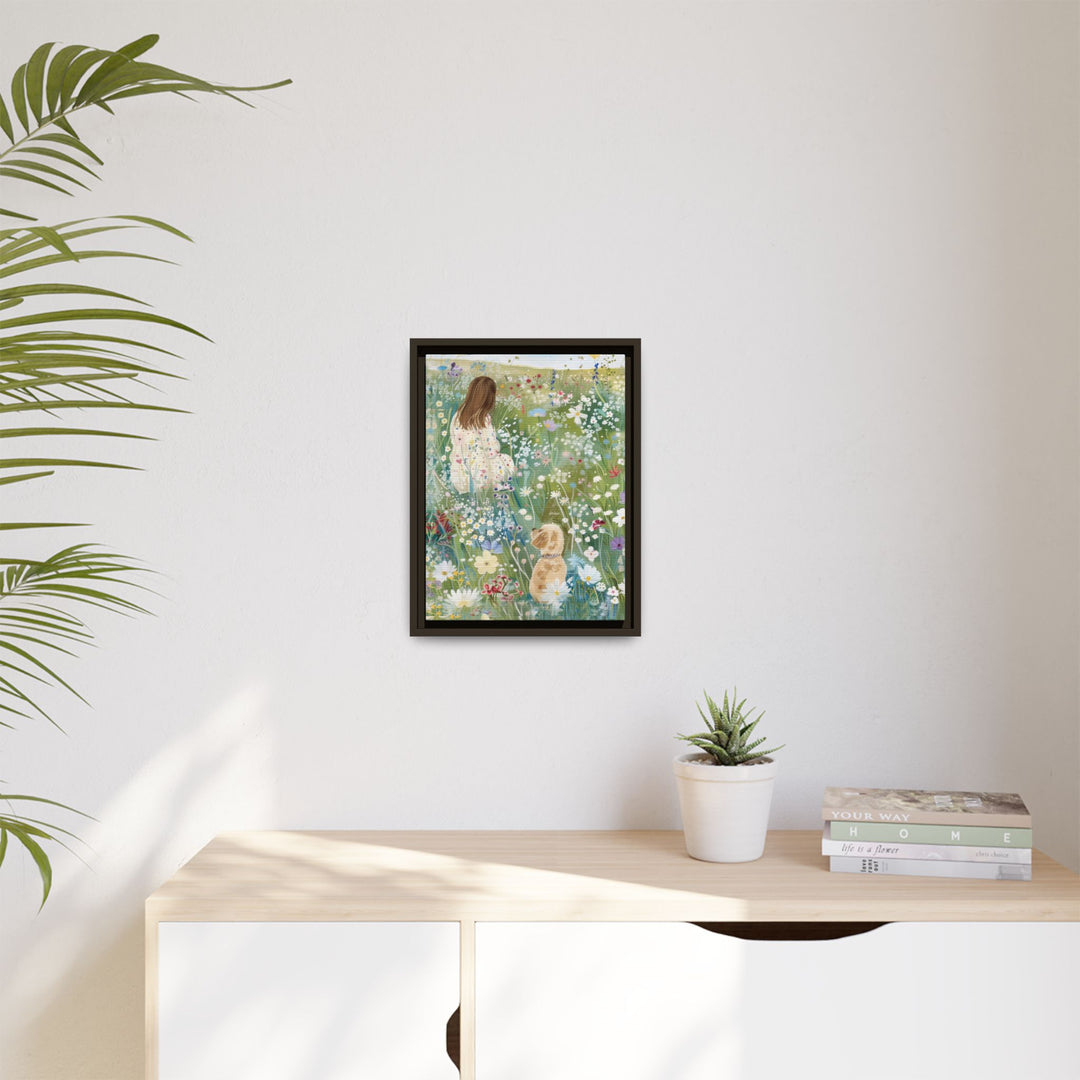 Canvas Wall Art - Sustainably Made Framed Wall Art - In the Meadow