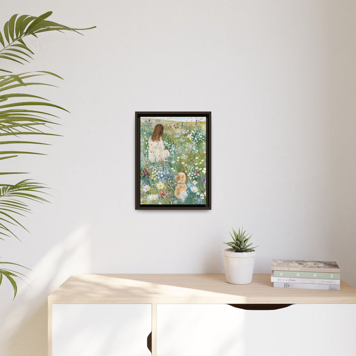 Canvas Wall Art - Sustainably Made Framed Wall Art - In the Meadow