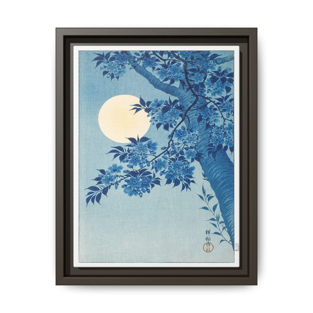 Canvas Wall Art - Sustainably Made Framed Wall Art - Moonlit Night