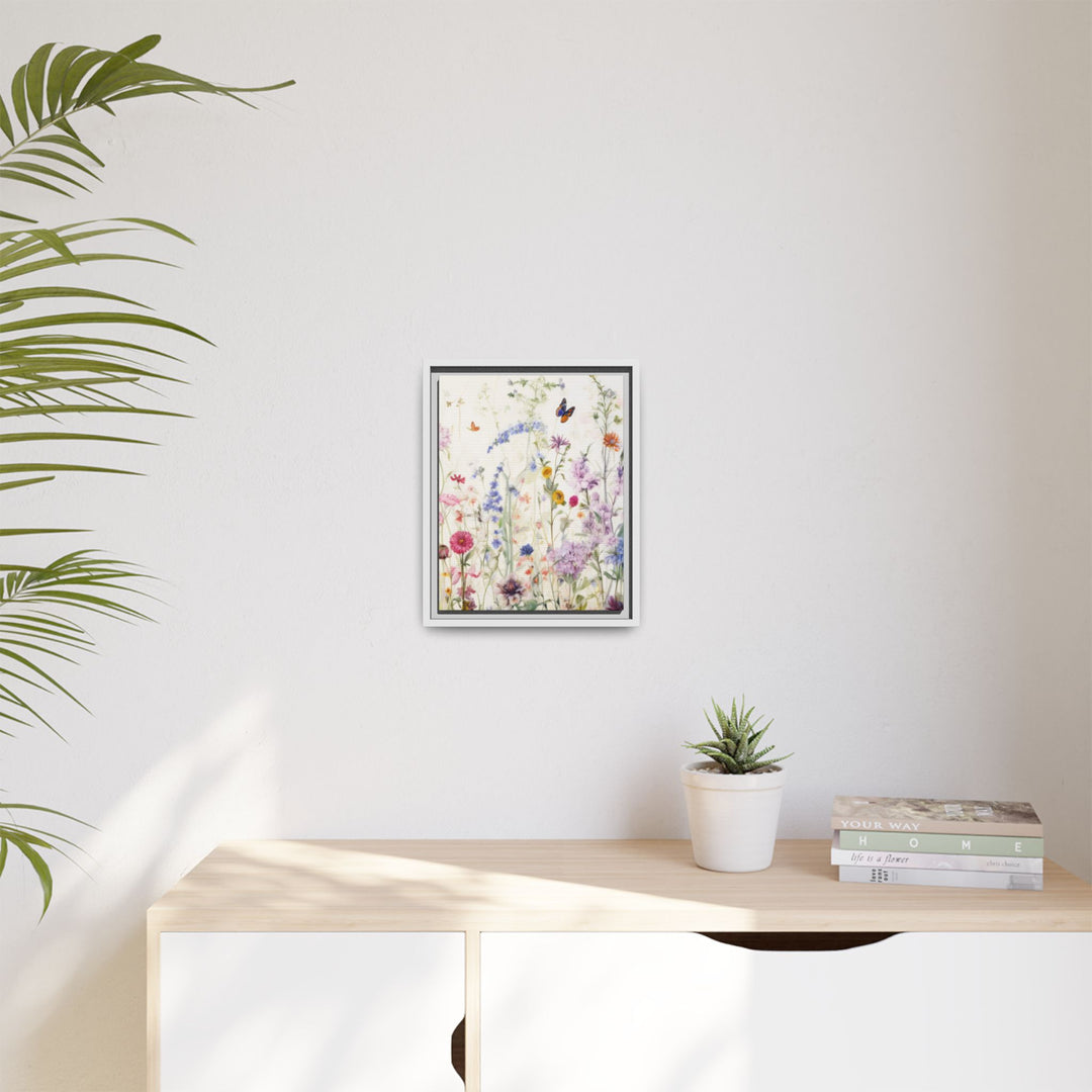 Canvas Wall Art - Sustainably Made Framed Wall Art - Soft Meadow pt.2