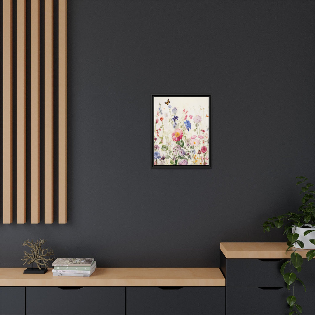 Canvas Wall Art - Sustainably Made Framed Wall Art - Soft Meadow