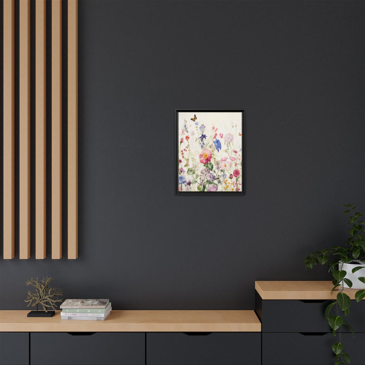 Canvas Wall Art - Sustainably Made Framed Wall Art - Soft Meadow