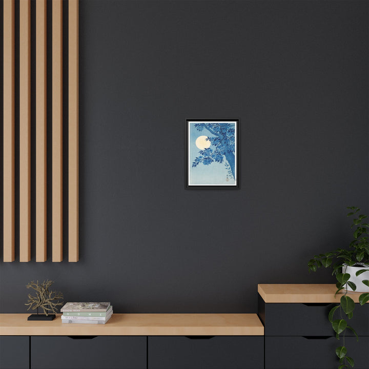 Canvas Wall Art - Sustainably Made Framed Wall Art - Moonlit Night