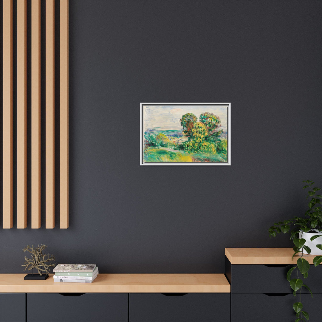 Canvas Wall Art - Sustainably Made Framed Wall Art - Summer Landscape