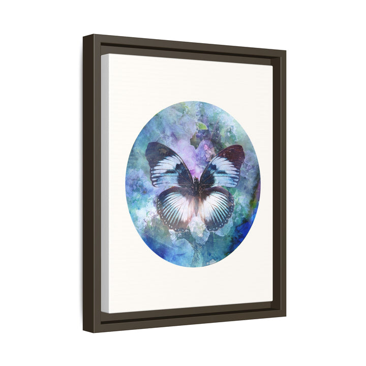Canvas Wall Art - Sustainably Made Wall Décor - Lilac Butterfly