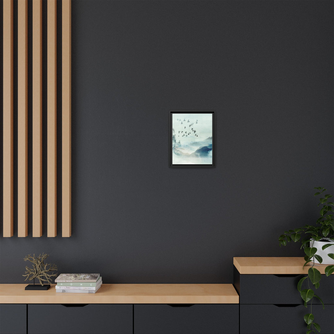 Canvas Wall Art - Sustainably Made Framed Wall Art - Morning Birds