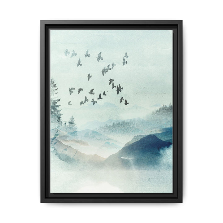 Canvas Wall Art - Sustainably Made Framed Wall Art - Morning Birds