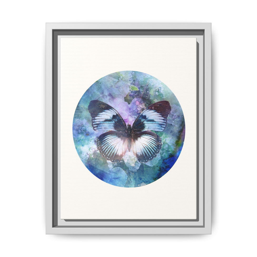 Canvas Wall Art - Sustainably Made Wall Décor - Lilac Butterfly