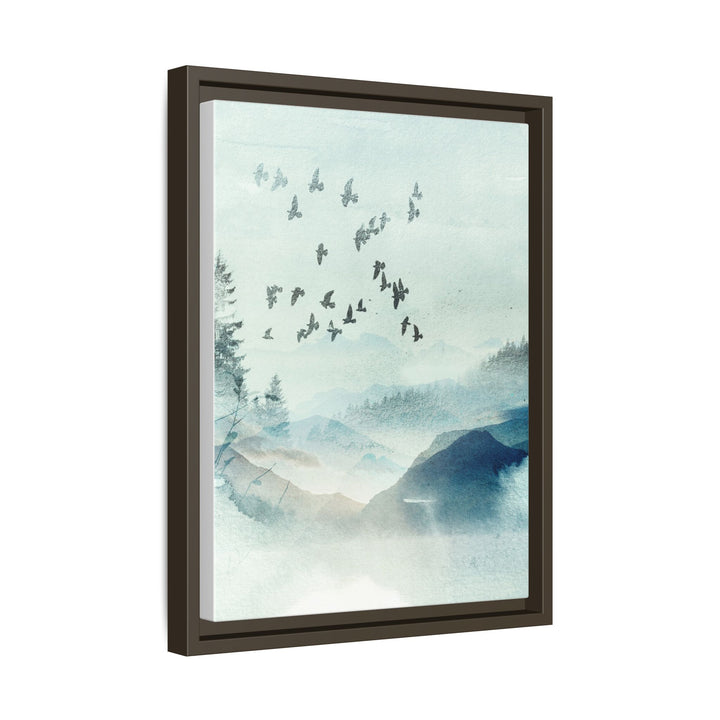 Canvas Wall Art - Sustainably Made Framed Wall Art - Morning Birds