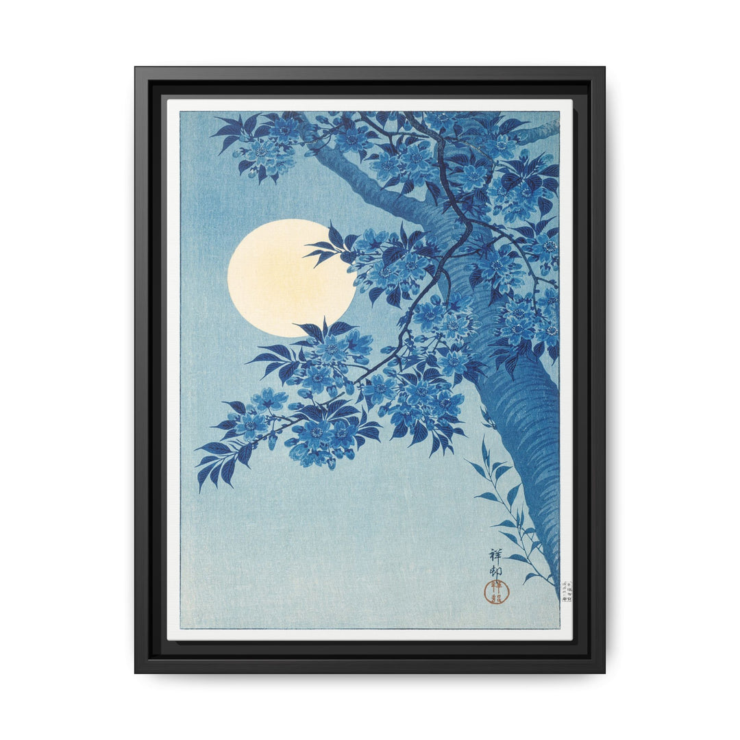 Canvas Wall Art - Sustainably Made Framed Wall Art - Moonlit Night