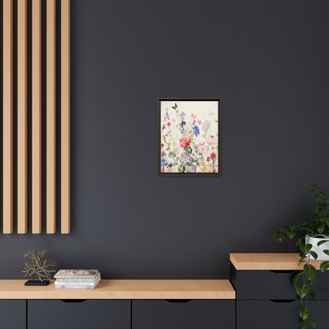 Canvas Wall Art - Sustainably Made Framed Wall Art - Soft Meadow