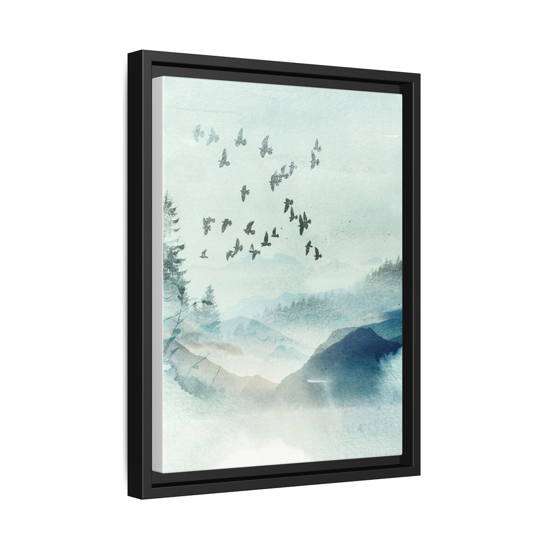 Canvas Wall Art - Sustainably Made Framed Wall Art - Morning Birds