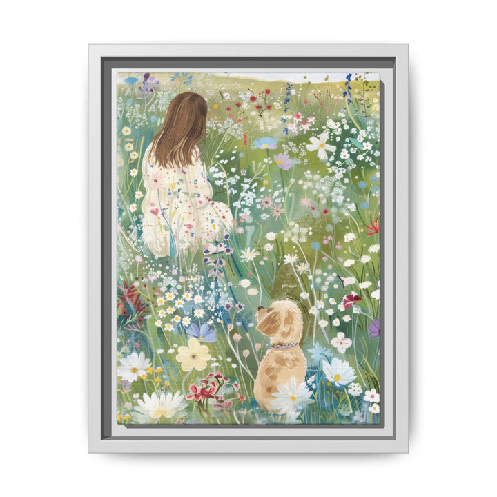 Canvas Wall Art - Sustainably Made Framed Wall Art - In the Meadow