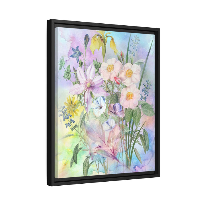 Canvas Wall Art - Sustainably Made Framed Wall Art - Wild Rose Garden
