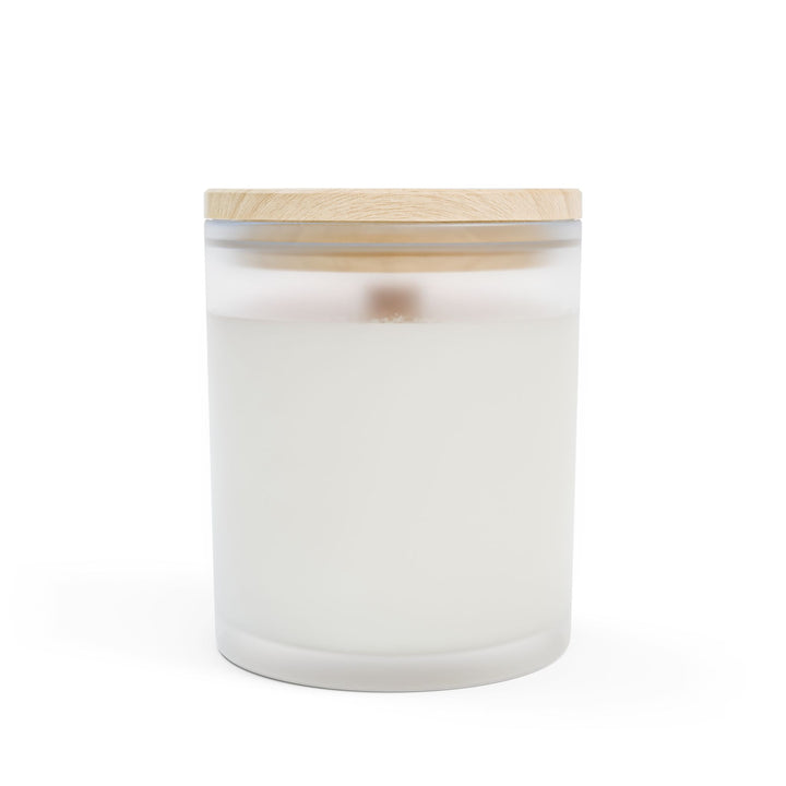 Frosted Glass Candle - 11oz - Vegan Wax - Blossom Buddha