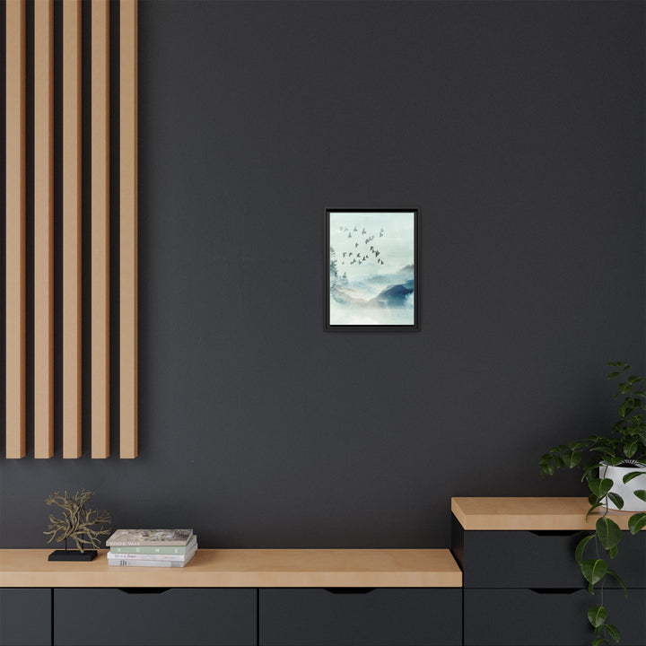 Canvas Wall Art - Sustainably Made Framed Wall Art - Morning Birds