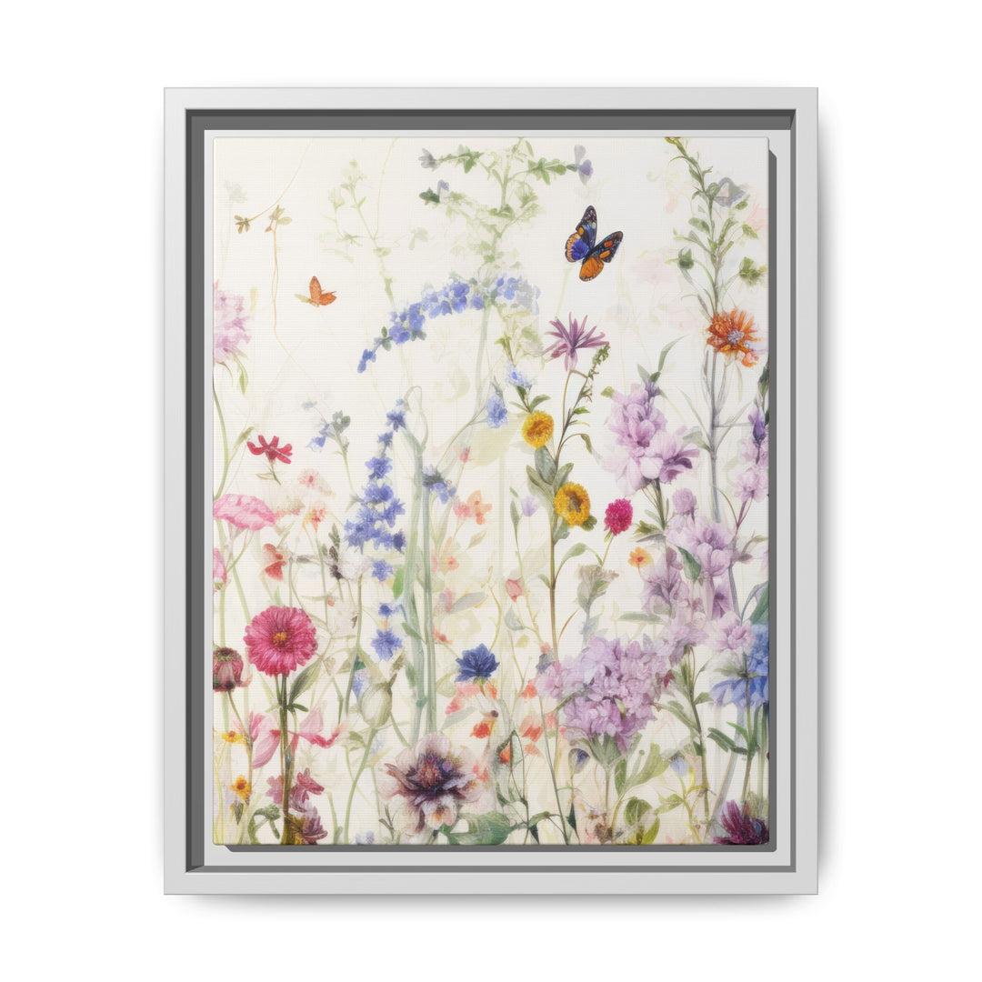 Canvas Wall Art - Sustainably Made Framed Wall Art - Soft Meadow pt.2