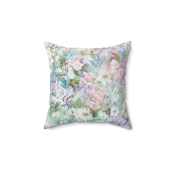 Luxury Faux Suede Pillow - Pastel Summer