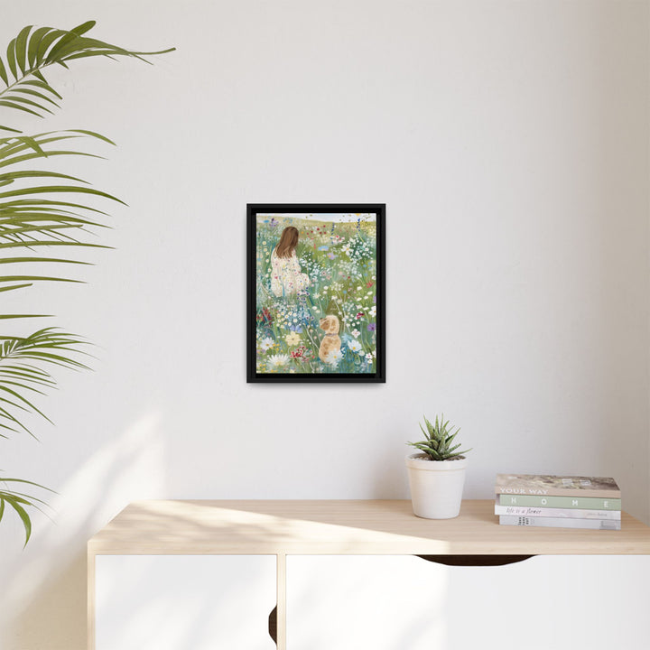 Canvas Wall Art - Sustainably Made Framed Wall Art - In the Meadow