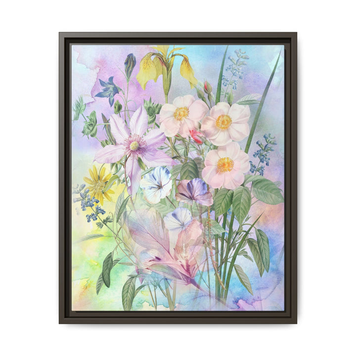 Canvas Wall Art - Sustainably Made Framed Wall Art - Wild Rose Garden