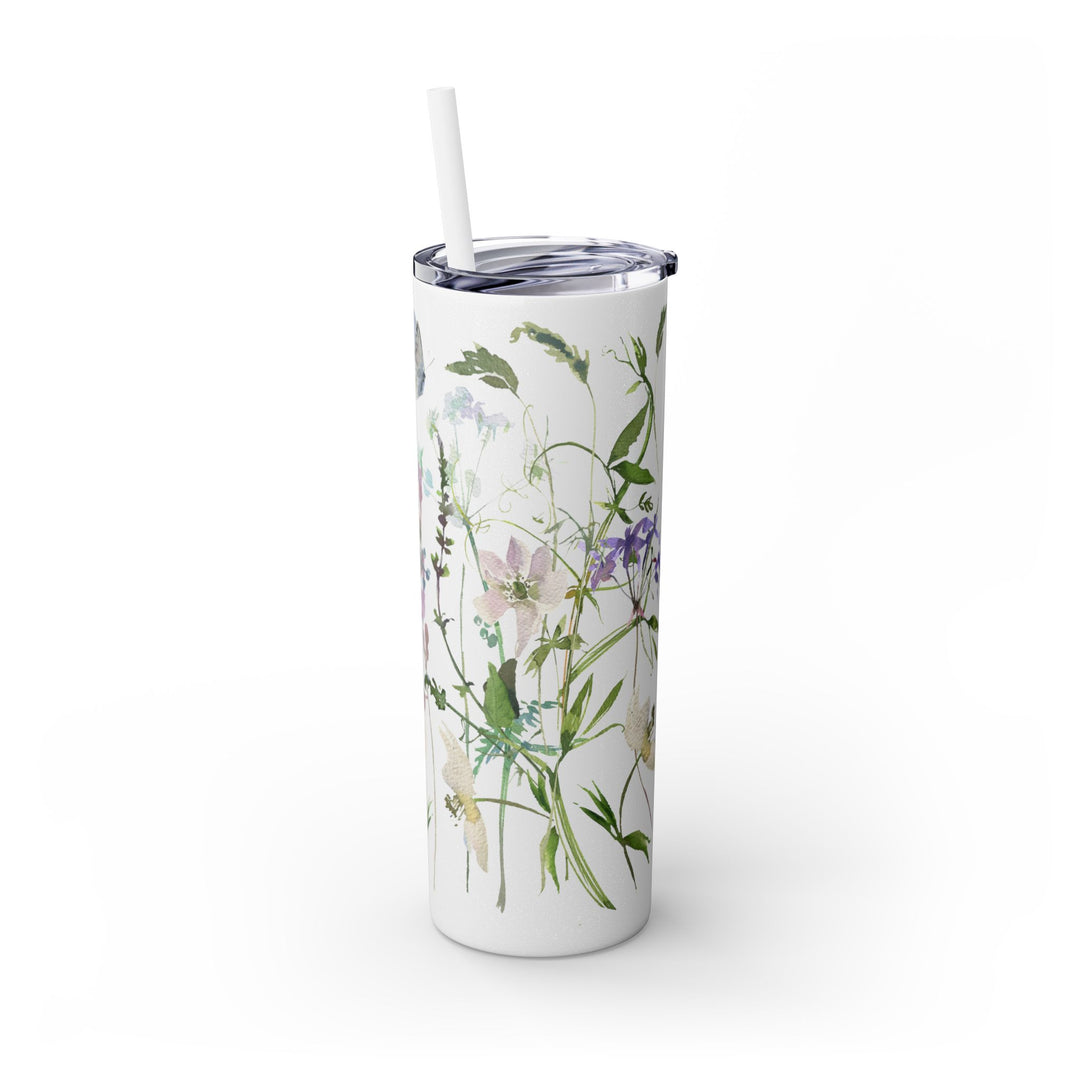 Floral Tumbler - BPA-Free  - Soft Meadow Wildflowers
