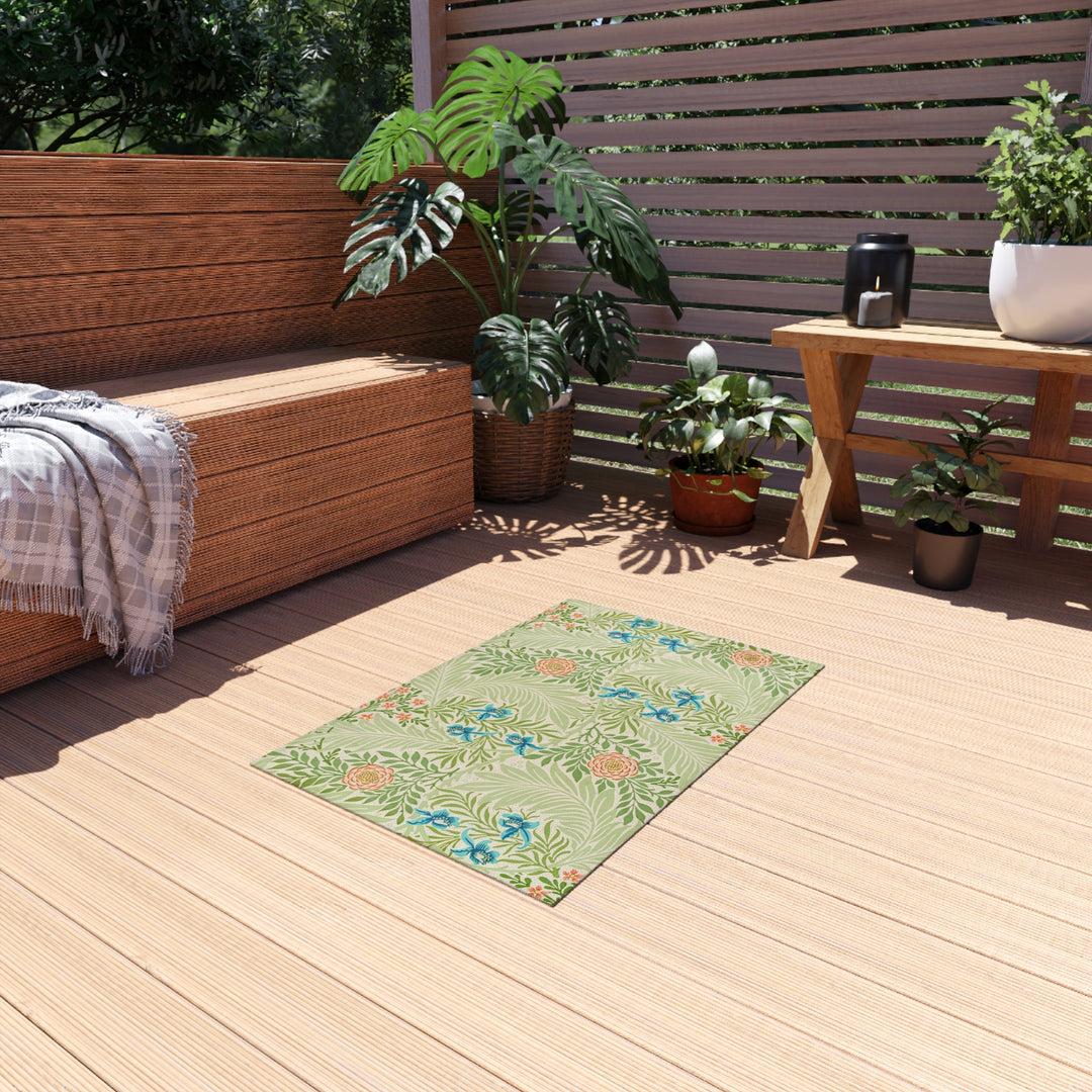 Outdoor Rug - William Morris Larkspur