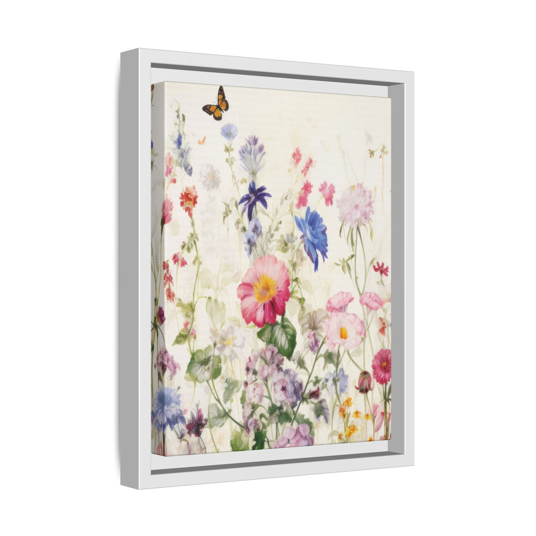 Canvas Wall Art - Sustainably Made Framed Wall Art - Soft Meadow