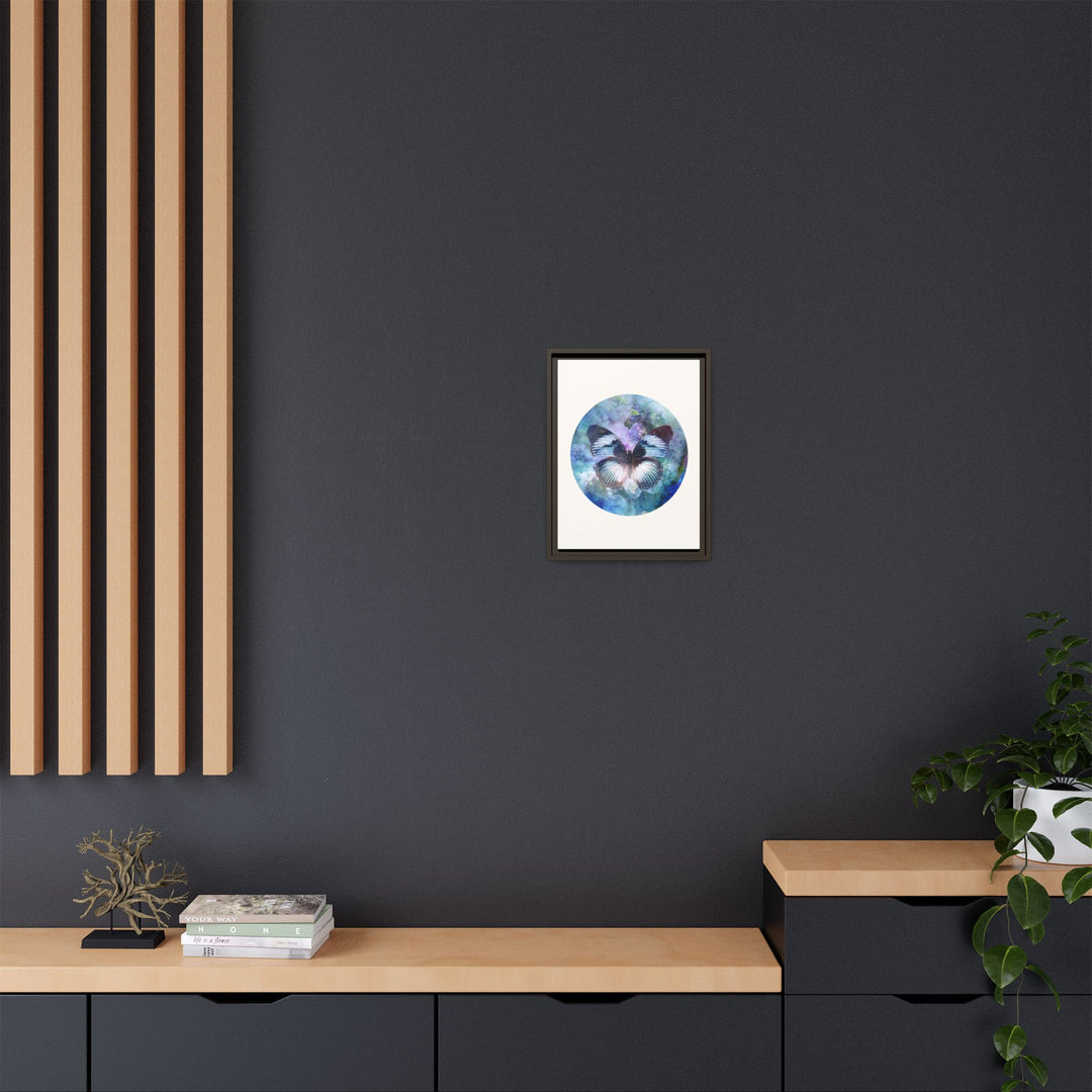 Canvas Wall Art - Sustainably Made Wall Décor - Lilac Butterfly