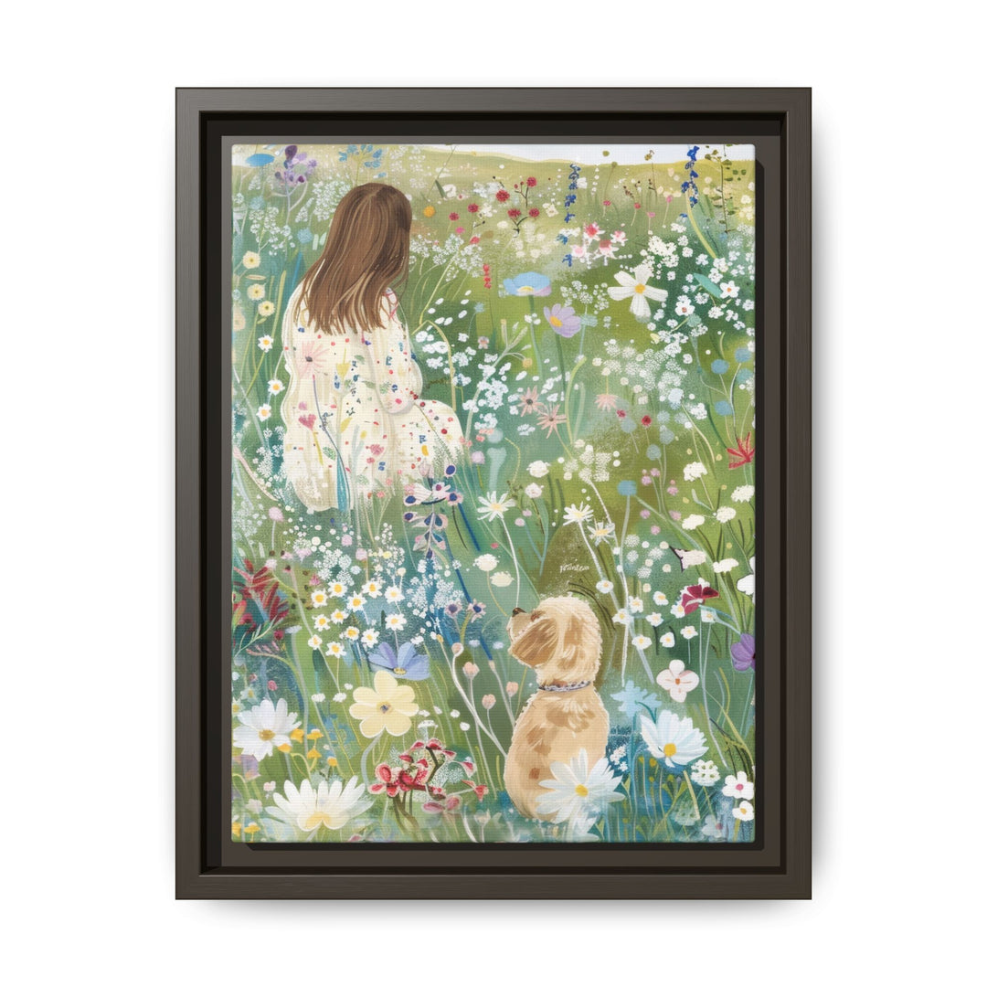 Canvas Wall Art - Sustainably Made Framed Wall Art - In the Meadow