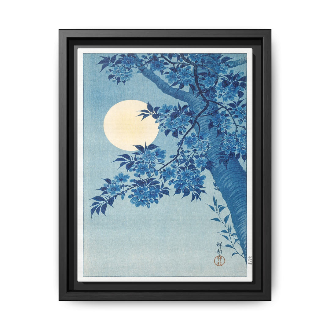Canvas Wall Art - Sustainably Made Framed Wall Art - Moonlit Night