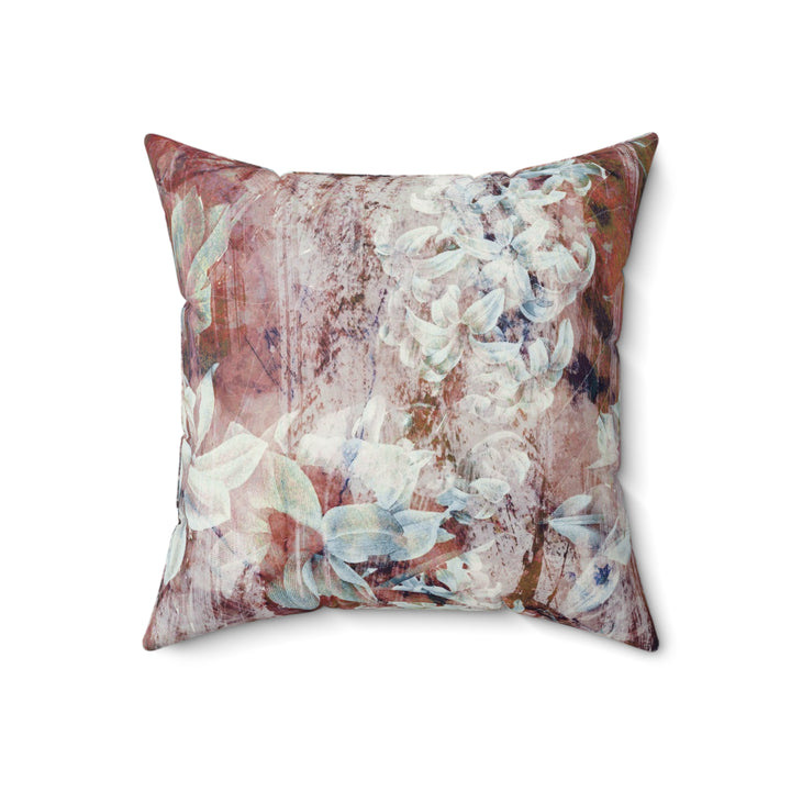 Luxury Faux Suede Pillow - Fall Garden