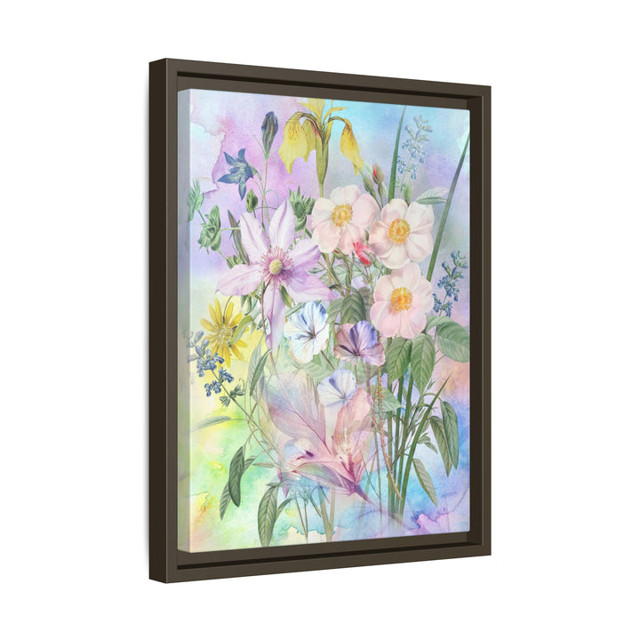 Canvas Wall Art - Sustainably Made Framed Wall Art - Wild Rose Garden