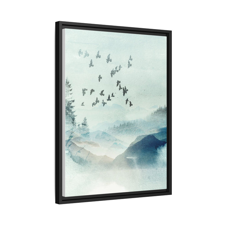 Canvas Wall Art - Sustainably Made Framed Wall Art - Morning Birds