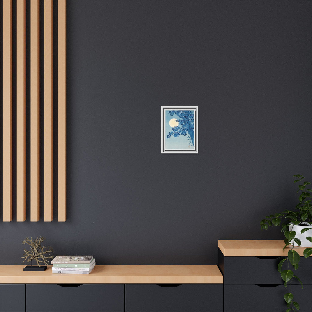 Canvas Wall Art - Sustainably Made Framed Wall Art - Moonlit Night