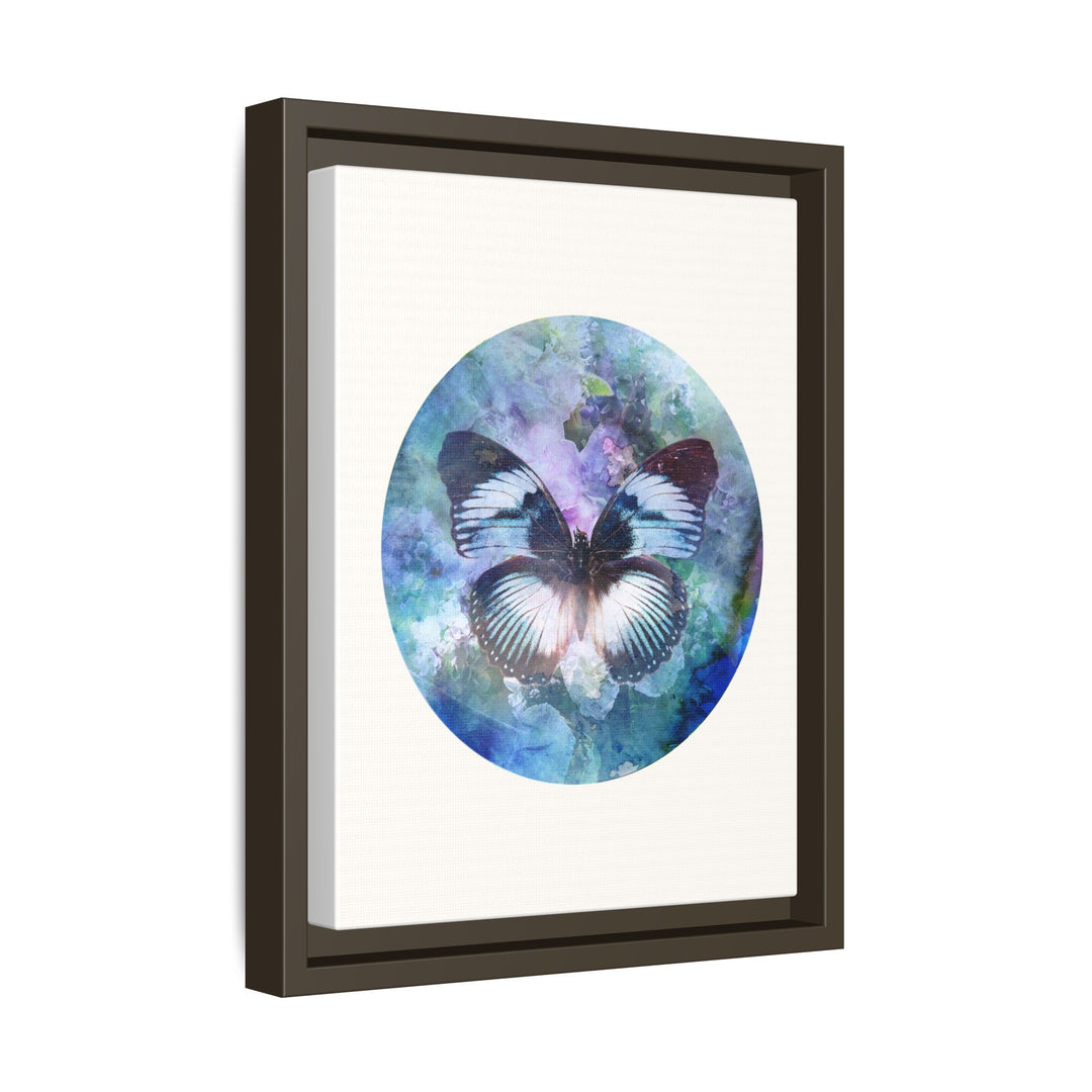 Canvas Wall Art - Sustainably Made Wall Décor - Lilac Butterfly