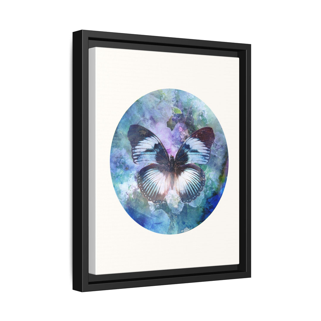Canvas Wall Art - Sustainably Made Wall Décor - Lilac Butterfly