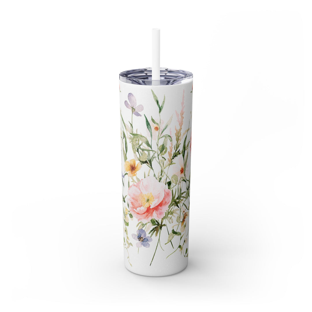Floral Tumbler - BPA-Free  - Soft Wildflowers