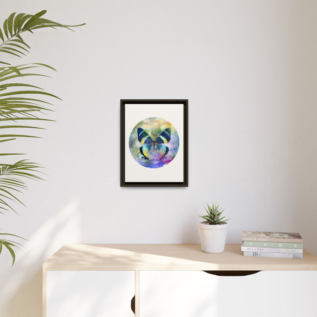 Canvas Wall Art - Sustainably Made Wall Décor - Madagascar Butterfly