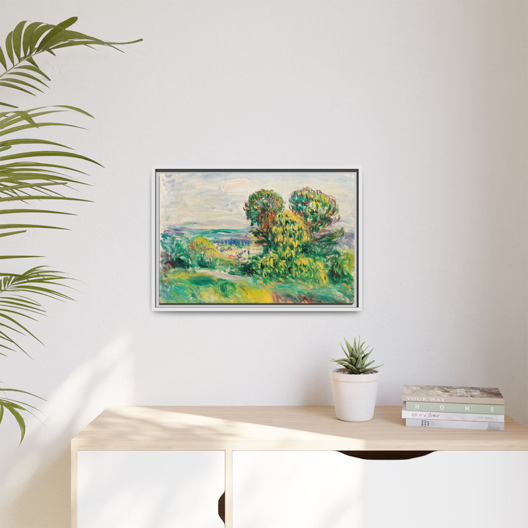 Canvas Wall Art - Sustainably Made Framed Wall Art - Summer Landscape