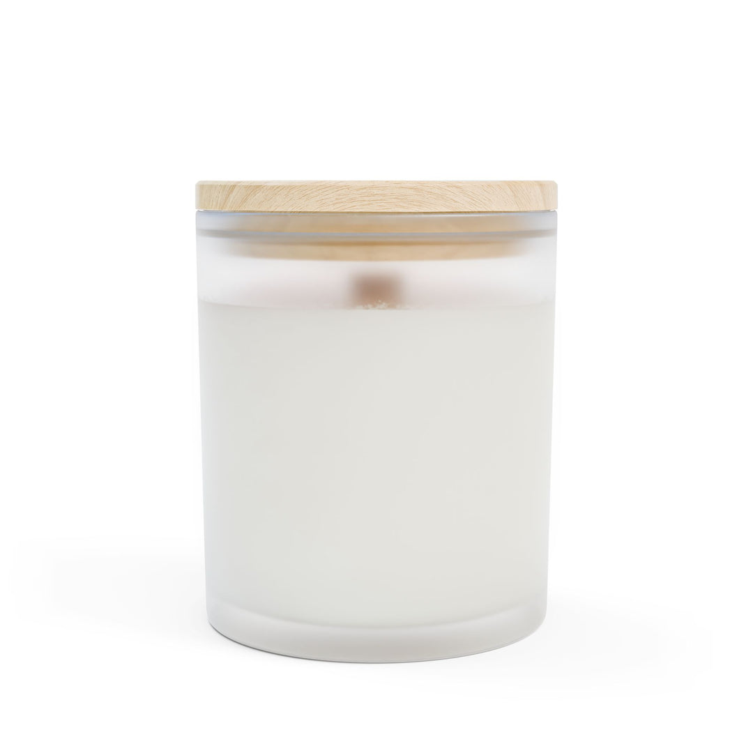 Frosted Glass Candle - 11oz - Vegan Wax - Blossom Buddha
